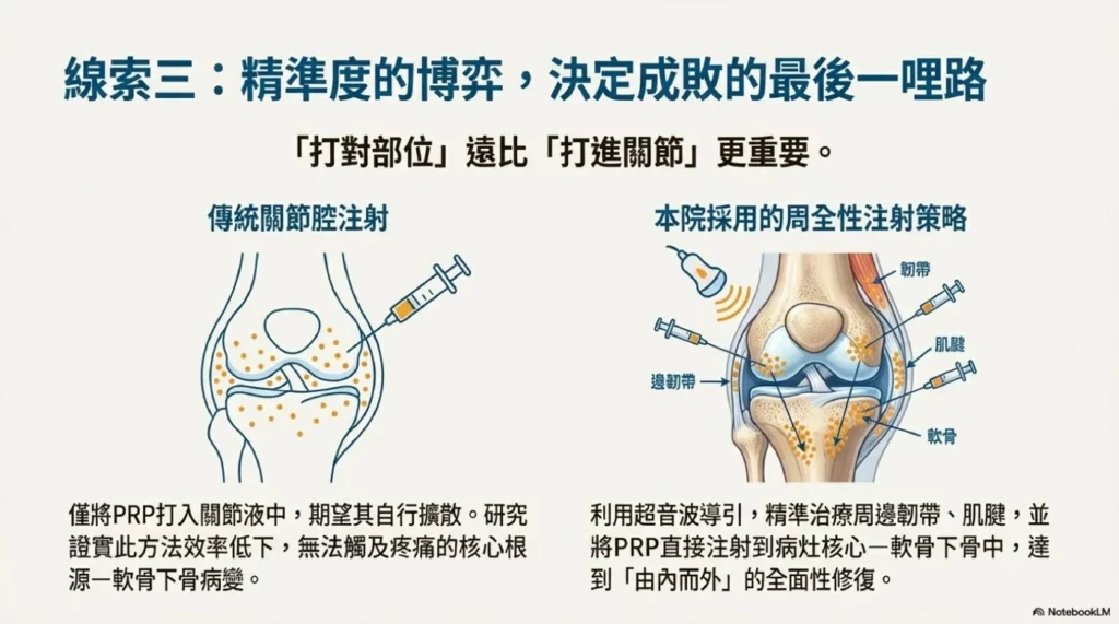 PRP 失敗:可能原因與補救方案 7 第三部分:技術變數——醫師操作與製程的影響