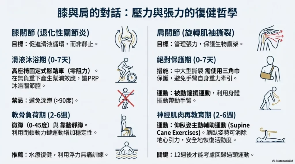 膝關節(退化性關節炎/半月板):滑液循環與軸向負荷的平衡